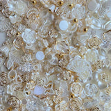 Resin Mix Rose Flower Jewelry Accessories DIY Supplies