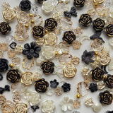 Resin Mix Rose Flower Jewelry Accessories DIY Supplies