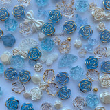 Resin Mix Rose Flower Jewelry Accessories DIY Supplies