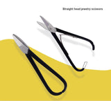 7'' Chain Scissors with Rubber Handle for Jewelry Making