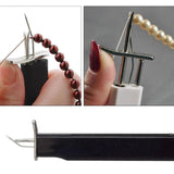 1PCS Jewelry Pearl Beading Tool Safety Knots Silk Thread Bead Knotting Craft