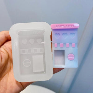 Silicone Mold Vending Machine Toy Resin Craft DIY Pendant Jewelry Tool