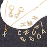 10Pcs/Set Letter Charms A-Z Name Alloy Pendant for Jewelry Making