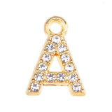 10Pcs/Set Letter Charms A-Z Name Alloy Pendant for Jewelry Making