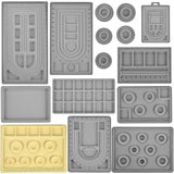 Flocked Bead Tray Board Bracelet Necklace Beading Accessories