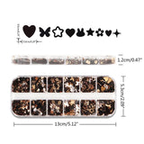12 Grids Epoxy Resin Fillings Jewelry Making Accessories