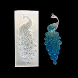 Peacock Shape UV Resin Silicone Mold for DIY Charms Making