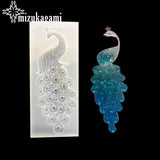 Peacock Shape UV Resin Silicone Mold for DIY Charms Making
