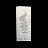 Peacock Shape UV Resin Silicone Mold for DIY Charms Making