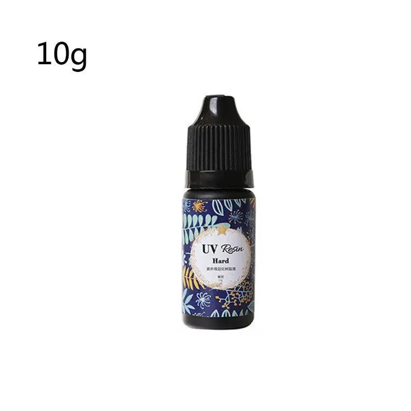 100g Hard UV Resin Glue Clear Epoxy Jewelry DIY Craft UV Dye Accessories