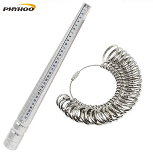 Ring Sizer Kit Finger Ring Gauge Measuring Tool for Jewelry Making Korea Size