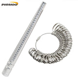 Ring Sizer Kit Finger Ring Gauge Measuring Tool for Jewelry Making Korea Size