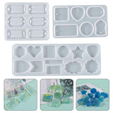 DIY Shaker Mold Earring Pendant Jewelry Tool Card Moulds