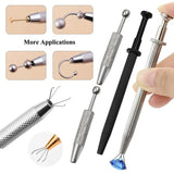 PC 3/4 Claws Jewelry Gem Beads Holder Tool Diamond Gemstones Tweezers