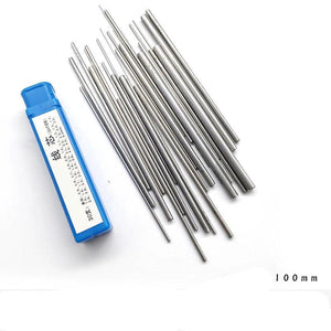 Stainless Steel Solid Wire Core Stick Roll Mandrel Jewelry Making Tool 30 pcs