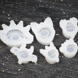 Demon Eyes Resin Jewelry Molds Halloween Decoration