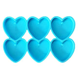 Silicone Mirror Heart Tag Mold for Resin Casting