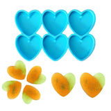 Silicone Mirror Heart Tag Mold for Resin Casting