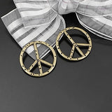 20PCS 25MM Peace Symbol Charms Pendants Jewelry Making DIY Findings
