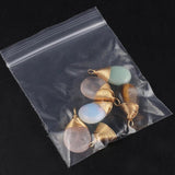 3Pcs Turquoise Quartz Crystal Pendant Charms DIY Jewelry Findings