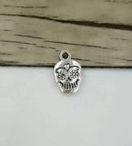50pcs Mixed Punk Skull Charms Pendants Accessories