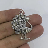 12pcs Bird Peacock Maurya Pendants Necklace Jewelry Making