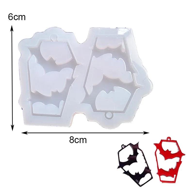 Fish Plate Angel Earring Silicone Mold