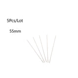 5Pcs Beading Needles Curved Stainless Steel Tools For Threading Jewelry Making