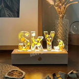 Alphabet Number Mold DIY Large/Small Alphabet Letter Pendant Resin Mold