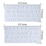 Alphabet Number Mold DIY Large/Small Alphabet Letter Pendant Resin Mold