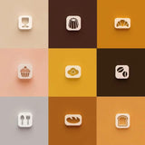 Dessert Polymer Clay Cutters for Jewelry Making