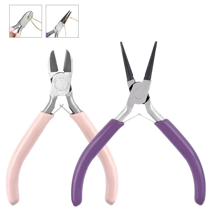 Jewelry Repair Kit Pliers Tweezers Scissors Opener Ring Tools