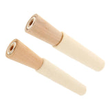 2x Mounted Felt Buffing Cone Jewelry Polishing Tool