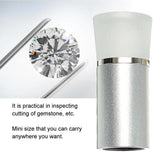 10X Magnifying Glass Diamond Ring Observation Hearts & Arrows Scope