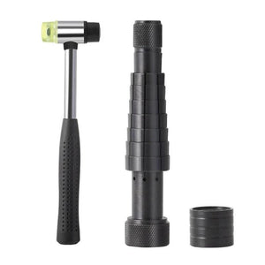 Ring Sizer Expander Stick with Rubber Hammer, Jewelry Tools for Ring Enlargement