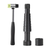 Ring Sizer Expander Stick with Rubber Hammer, Jewelry Tools for Ring Enlargement