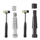 Ring Sizer Expander Stick with Rubber Hammer, Jewelry Tools for Ring Enlargement