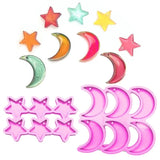 Star Moon Silicone Mold Epoxy Resin Jewelry Making Mold DIY Charms Pendant