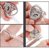 12 Pack Spiral Tightener Ring Adjuster Jewelry Guard