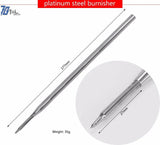 Tungsten Steel Burnisher Long Nose Curved Jewelers Tool for Jewelry Making