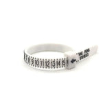 Plastic Ring Sizer Mandrel Stick Finger Gauge Kit Jewelry Tools Set