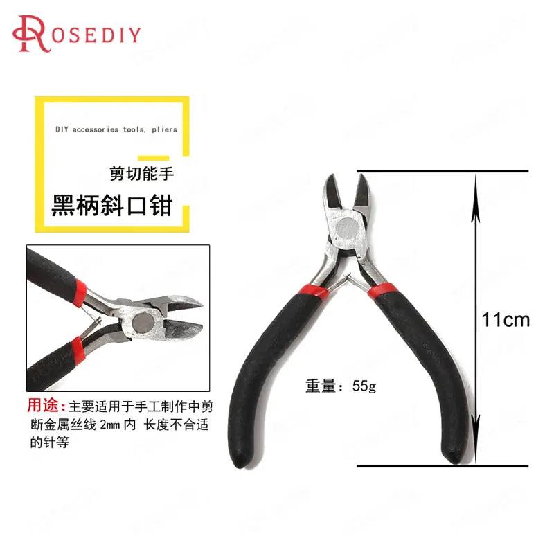 Jewelry Making Tool Set - Needle/Diagonal Cutters/Wire Cutters/Punch Hole Pliers