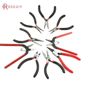 Jewelry Making Tool Set - Needle/Diagonal Cutters/Wire Cutters/Punch Hole Pliers