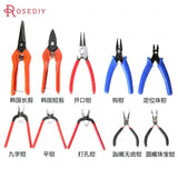 Jewelry Making Tool Set - Needle/Diagonal Cutters/Wire Cutters/Punch Hole Pliers