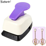 25MM Scrapbooking Paper Punch Earring Card Hole Puncher DIY