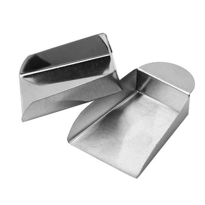 2pcs Stainless Steel Jewelry Shovel for Seed Beads 6x4.8cm
