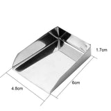 2pcs Stainless Steel Jewelry Shovel for Seed Beads 6x4.8cm