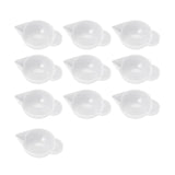 10 Pcs Silicone Mold Cup Dispenser, Measuring Cup for DIY Epoxy Resin Craft