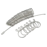 Aluminum Alloy Ring Gauges Sizer Meter Hand Loop Jewellery Measurement Tool