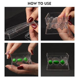 Acrylic Soft Clay Jewelry Bead Roller Circular Elliptical Diamond